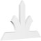 Ekena Millwork Richland Architectural Grade PVC Gable Bracket, 48"W x 32"H x 2"D x 6"F, 16/12 Pitch GBP048X32X0206RIC00 - alternate 1